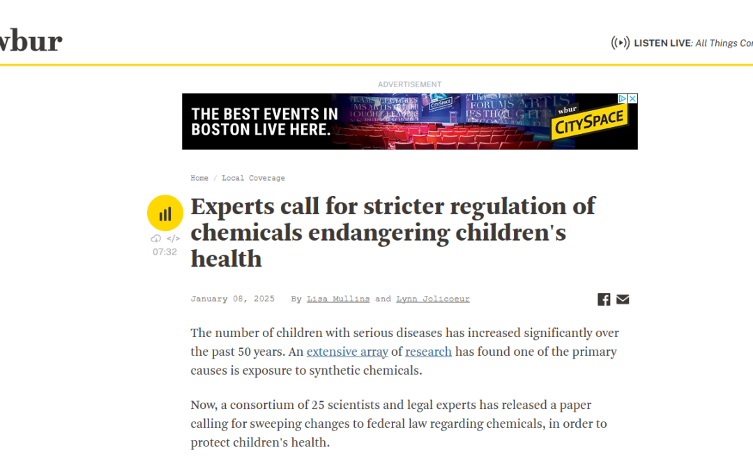 Audio: Experts call for stricter regulation of chemicals endangering children’s health